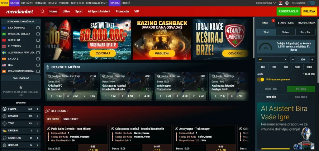 meridianbet rs sučelje